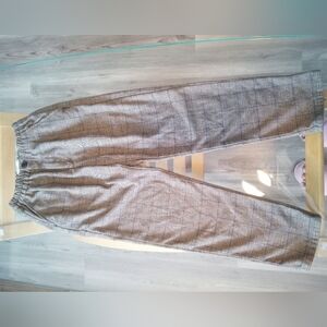 Zara Kids Gray Checkered Formal Trousers